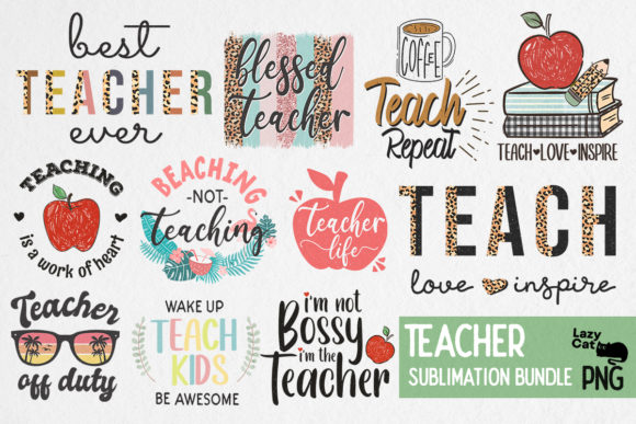 Download Teacher Sublimation Bundle - Teacher Collection