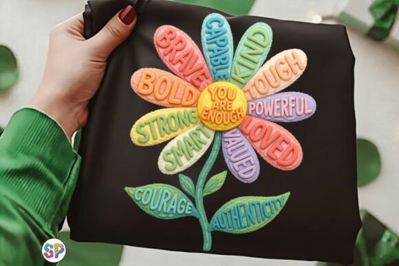 Download Mental Health, You Are Enough Faux Yarn - You are enough Collection