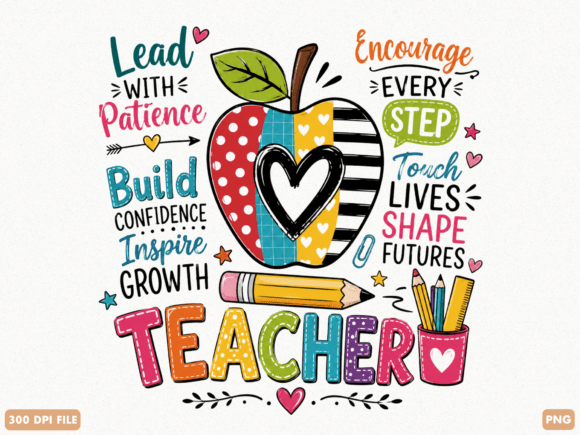 Download Lead with Patience Teacher PNG - Teacher Collection