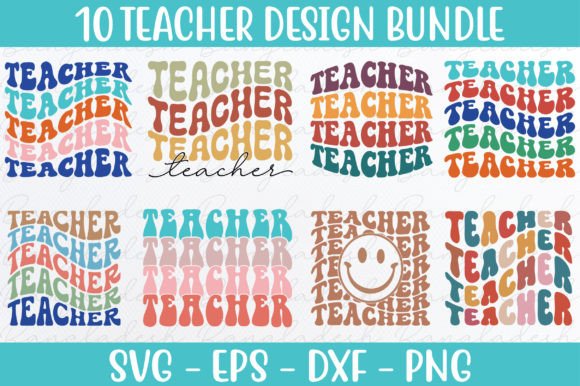 Download Retro Teacher SVG Bundle - Teacher Collection